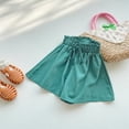 thumbnail image 6 of Lmnyox Girl's Casual Shorts Baggy Wide Leg High Waist Short Pants Loose Comfy Shorts 2-11 Years, 6 of 6