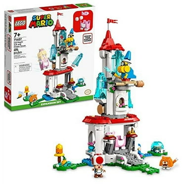 LEGO Super Mario Cat Peach Suit and Frozen Tower Expansion Set 71407 Building Toy Set for Kids, Boys, and Girls Ages 7 (494 Pieces)