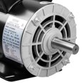 thumbnail image 1 of Motor electrico de compresor de aire VEVOR de 5 HP, 230 V, 22 amperios, marco de 56 Hz, 3450 RPM, eje con llave de 7/8", rotación CW/CCW, longitud del eje de 2,25" para compresores de aire, 1 of 9