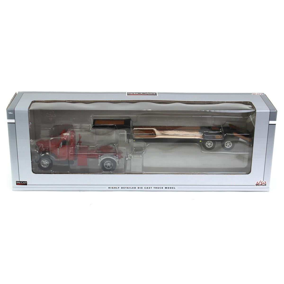 Free Shipping! International KB-8 Truck with Lowboy Trailer