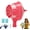 Pink, variant on Handheld Toy Air Cannon, Air Cannon Gun | Single Shot Air Cannon Toy, Handheld Air-Powered Blowing Gun, Battery-Free Outdoor Toys(Pink)