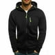 thumbnail image 1 of Sudaderas deportivas para hombre, chaqueta con capucha y cremallera Jacquard, sudadera de manga larga, Tops, 1 of 2