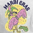 thumbnail image 3 of CafePress - Mardi Gras Flamingo Long Sleeve T Shirt - Women's Long Sleeve Graphic Casual T-Shirt, 3 of 4