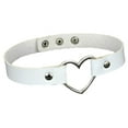 thumbnail image 4 of Collier Gothique Punk pour Femmes, Colliers de Mode et Bijoux pour Hommes et Adolescents, Collier Ras du Cou en Cuir PU Réglable, type8, 4 of 9