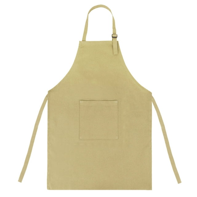 Toptie Colorful Cotton Canvas Kid's Aprons with Pocket, Artist Apron & Chef Apron