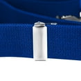 thumbnail image 4 of Buyless Fashion Mens 2 Pack Suspenders - 48" Elastic Adjustable Straps 1" - Leather Y Shape Back - 5118-2-Royal-Blue, 4 of 7