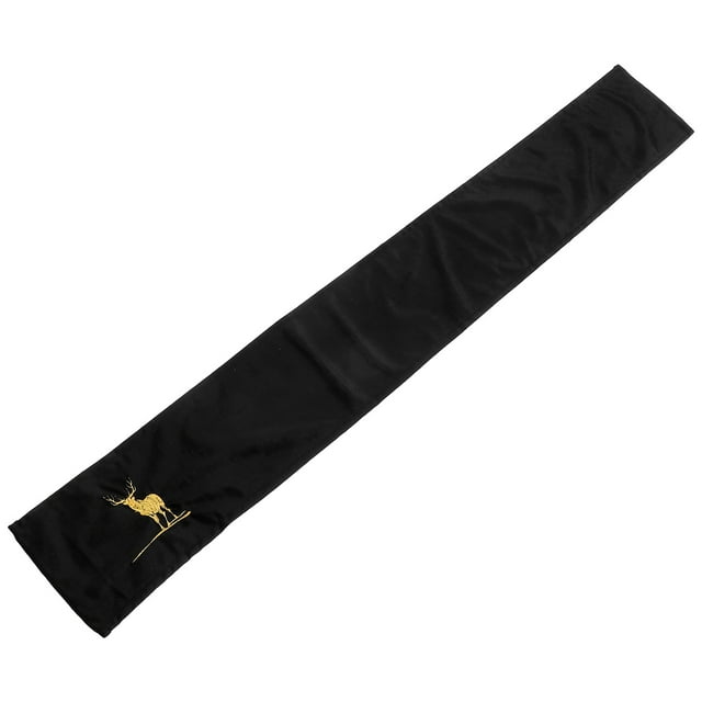 OULII Electric Piano Keyboard Cover Black Cloth Scratch Resistant 1Set