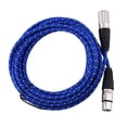 thumbnail image 3 of Ccdes microphone extension cable, cable for microphone,3Pin XLR Male to Female Microphone Audio Extension Cable Cord Nylon Braided Wire, 3 of 4