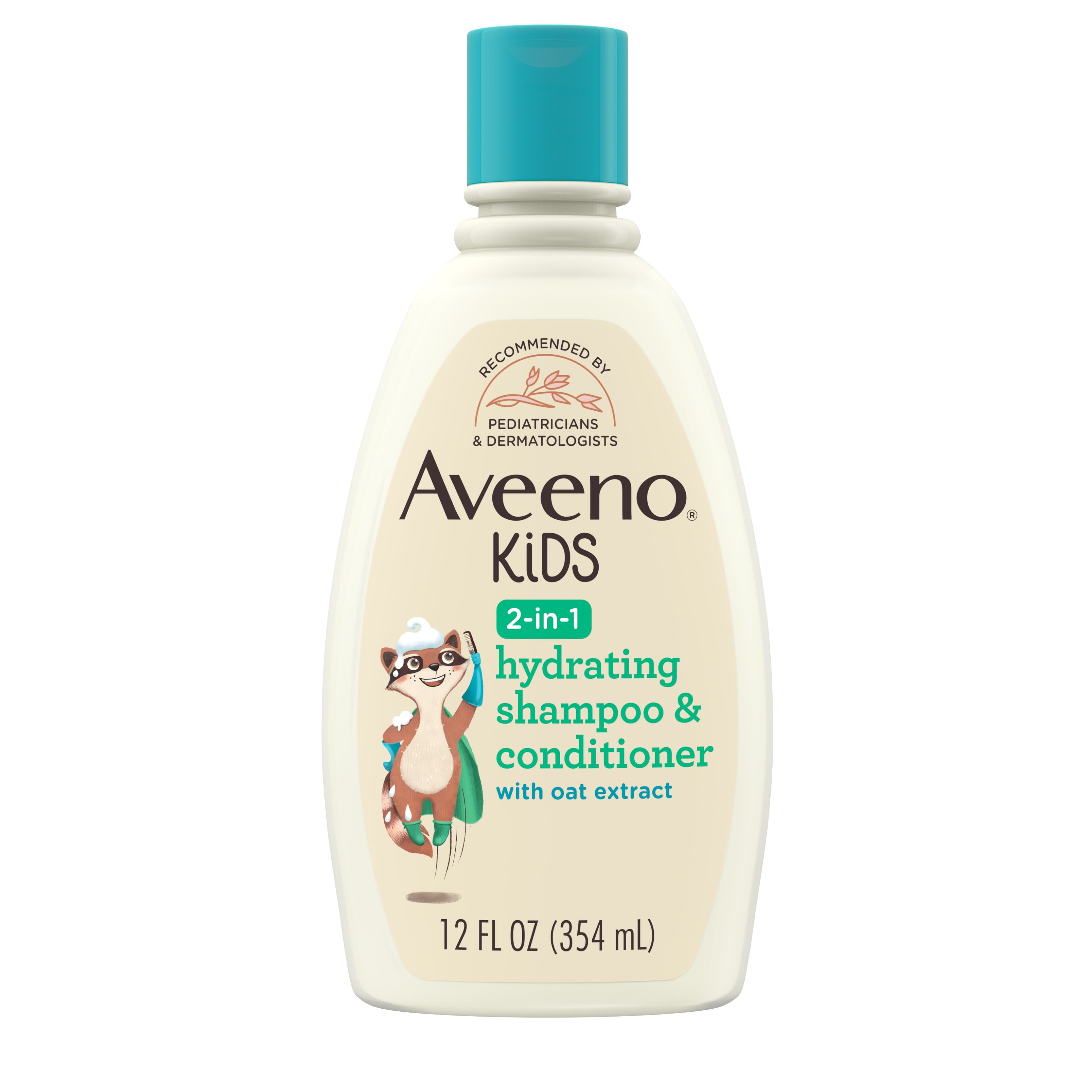 Aveeno Kids 2in1 Shampoo & Conditioner, Hypoallergenic, 12 Fl. Oz