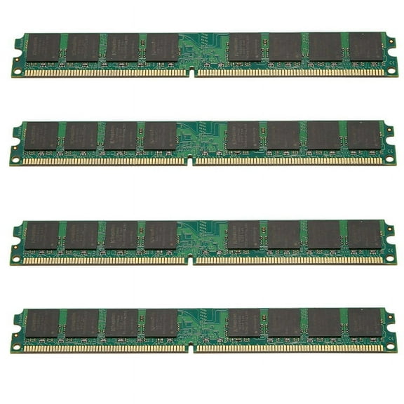 4X 2GB DDR2 RAM Memory 1.8V 800Mhz PC2 6400 PC Ram Memoria for Desktop Memory DIMM 240Pins,4 x DDR2 RAM Memory,green