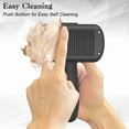 thumbnail image 3 of Self Cleaning Shedding Brush - Skin Friendly Grooming Tool for Dogs, Cats, and Puppies, Deshedding and Hair Removal for Long and Short Haired Pets, 3 of 7