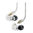 thumbnail image 1 of Auriculares estéreo intraurales con aislamiento de sonido Shure SE215-CL (transparentes) con 3 pares, 1 of 7