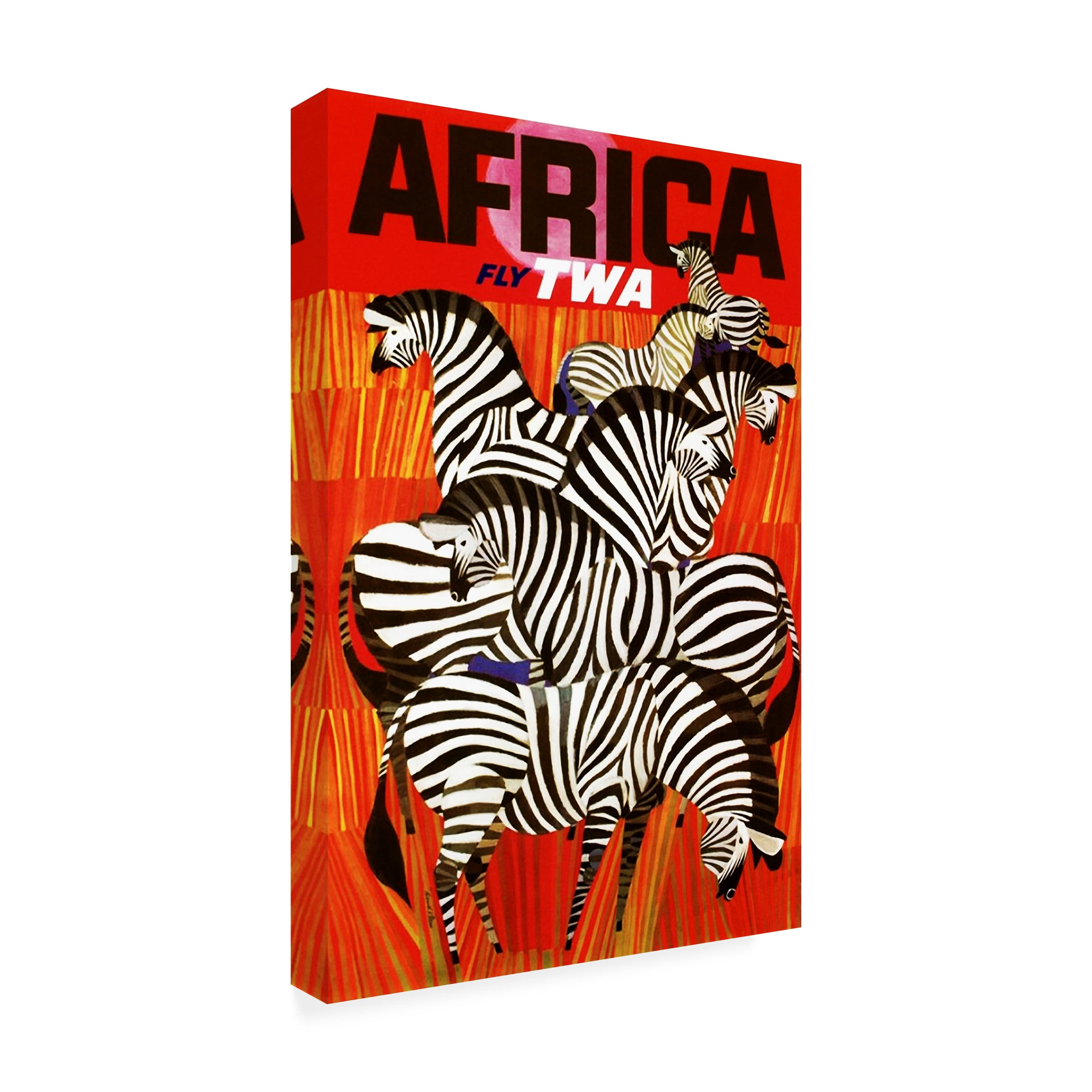 Trademark Fine Art 'Travel 6' Canvas Art by Vintage Lavoie