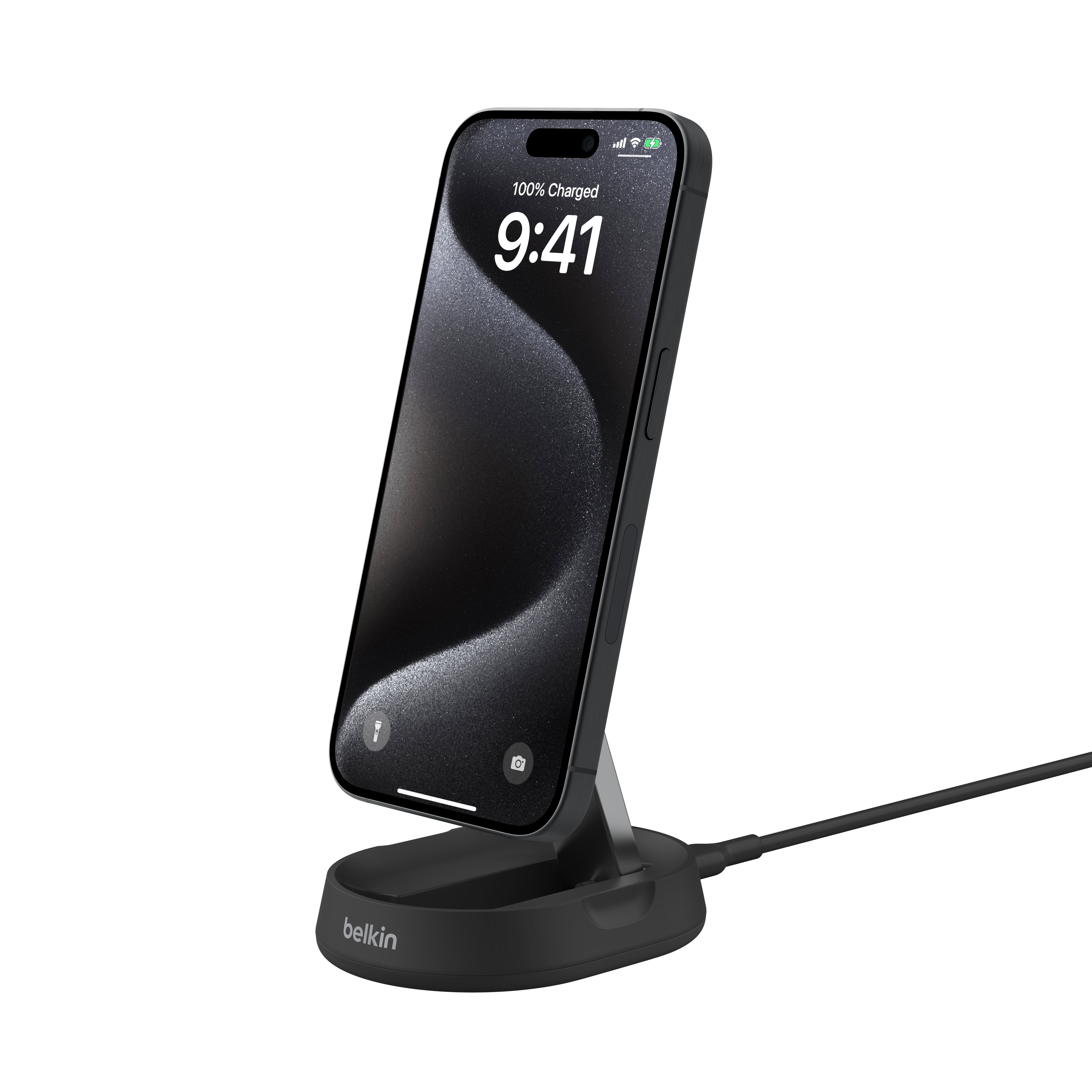 Restored Apple iPhone Lightning Dock - Black - with 3.5mm