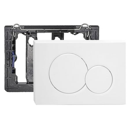 

Other Cleaning Supplies Flush Actuator Plate Front Actuation Compatible with 115.770.46.6 for Home & Garden White One Size