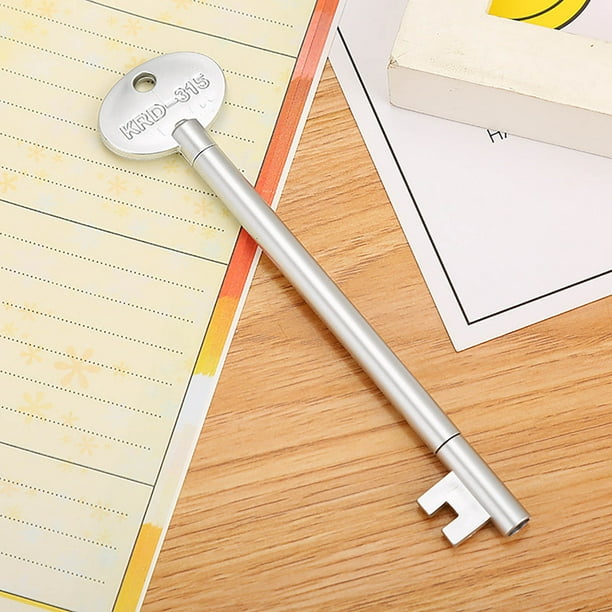 Key Styling Pen Vintage Key Retro Style Shaped Pen Stationery Water Pen Cute Student Learning Supplies 5ml