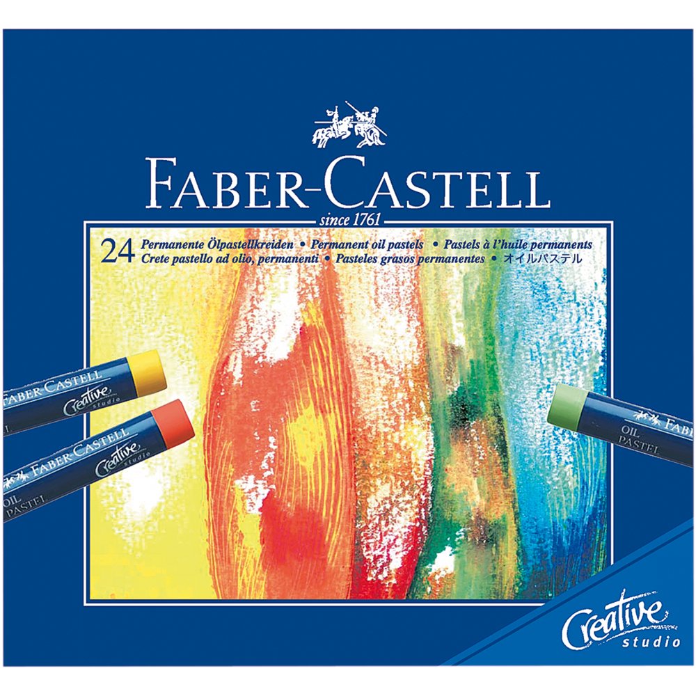 Creative Studio Oil Pastel Crayons 24/Pkg