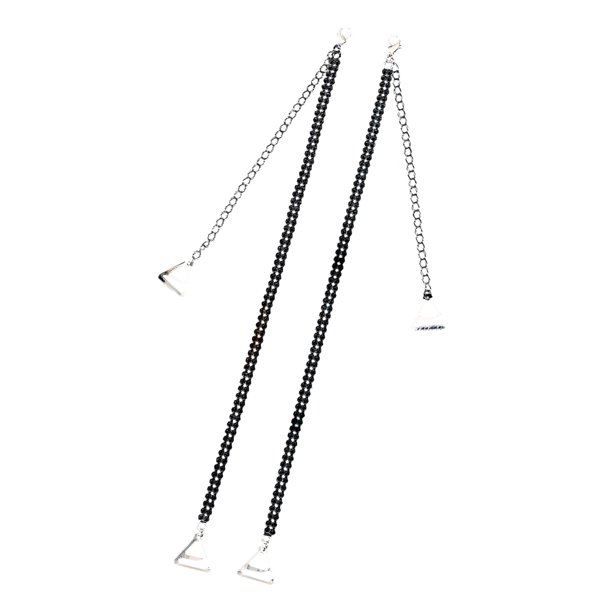 2 piezas de cadena de hombro sexy brillante con diamantes de imitación ajustable para sujetador, joyería corporal para fiesta, accesorios para vacaciones en la playa