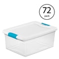 thumbnail image 2 of Sterilite Boîte de Rangement Empilable Transparente de 15 Litres (72 Pack), 2 of 6
