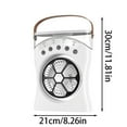 thumbnail image 2 of Quiet Mist Fan Plastic Powerful Desk Cooler Built in Humidifier Adjustable Speed Fog USB Powered for Office Dorm Home, 2 of 4