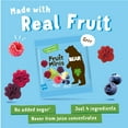 thumbnail image 3 of BEAR Real Fruit Snack BCF26 Minis, Raspberry/Blueberry, No added Sugar, All Natural, Bite Sized Snacks for Kids, Non GMO, Gluten Free, Vegan, 0.7 Oz (Pack of 18), 3 of 9