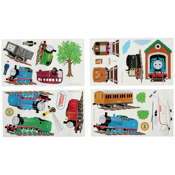 Roommates Thomas And Friends Peel And Stick Wall Decals Walmart