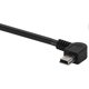 thumbnail image 3 of USBA to Mini USBB Cable Male to Male Elbow Left Angle Power Supply Charge Cord for PC, 3 of 4