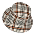 thumbnail image 4 of PAYOHTO Classic Plaid Bucket Hats for Women Men, Beach Summer Outdoor Fisherman Hat for Boy Girl, 4 of 8