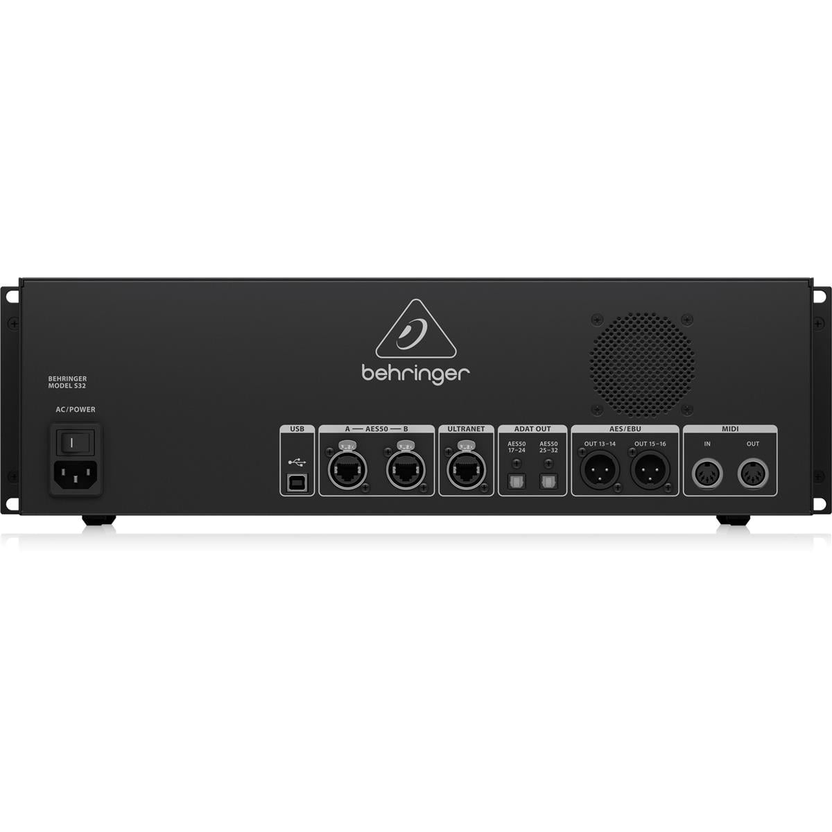 Behringer X32 32-Channel 16-Bus Total Recall Digital Mixing Console V4.0 Bundles with Powerplay 16 P16-M 16-Channel Digital Personal Mixer & Behringer S32 32x Remote-Controllable Midas Preamps