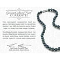 thumbnail image 5 of 14K Gold 7.5-8.0mm Black Akoya Cultured Pearl Necklace - AAA Quality, 16" Choker Length, 5 of 7