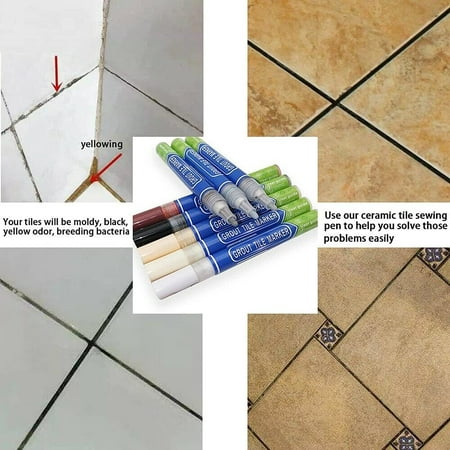 Tile Repair Pen Grout, How To Repair Grout In Kitchen Floor Tile
