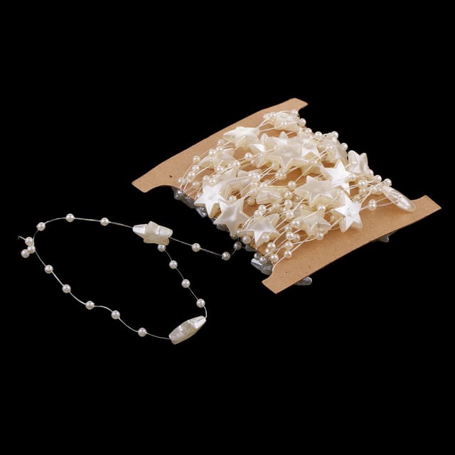 5m Artificiales Cadena Estrellas Adornos Artesanías para Niños Regalos Accesorios de Escenario, de Bricolaje BLESIY Decoración de la estrella para la fiesta