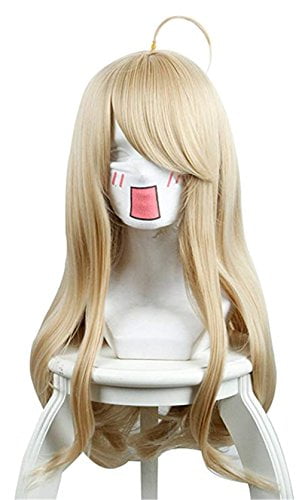 blonde anime wig