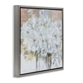 thumbnail image 2 of Stupell Industries Farmhouse Soft White Bouquet Serenity Gray Floating Frame Canvas Art, 25 x 25, by Carol Robinson, 2 of 8