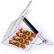 thumbnail image 4 of Cesta portátil para asar pescado, cestas para parrilla al aire libre, accesorios para parrilla de acero inoxidable con mango extraíble, herramientas para barbacoa para pescado, verduras, brochetas,, 4 of 5