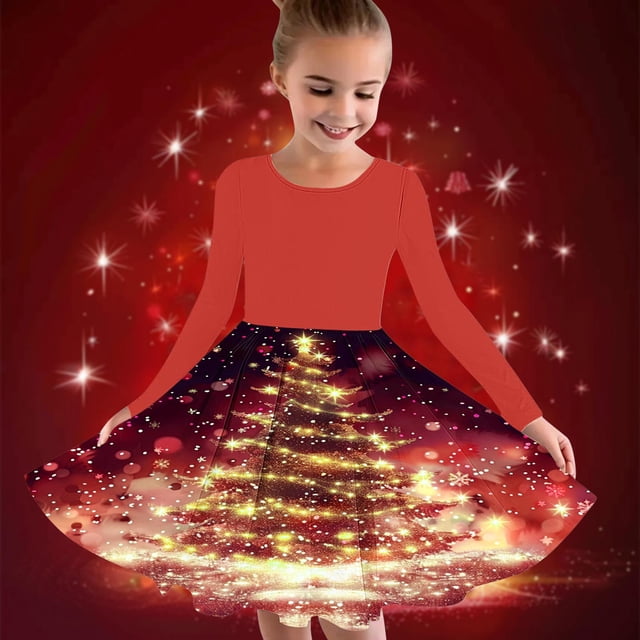 LOVZFMLL Robe Sans Manches à Col Rond pour Enfant avec Poches pour Enfant Moyen et Grand