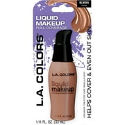(2 Pack) L.A. Colors Liquid Makeup, BLM285 Cocoa, 1.11 fl oz (2 pack)