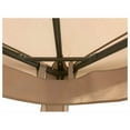 thumbnail image 6 of ABBA Patio 10x10 Gazebo Replacement Canopy - RipLock 500 Top Cover - Beige, 6 of 7