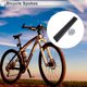 thumbnail image 2 of Ofertas Únicas 36 piezas de radios universales para bicicletas 13G, radios de rueda de bicicleta con tuerca de 45 acero negro-257mm, 2 of 7