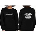 thumbnail image 2 of POINTERTECK Women Winter Autumn Round Neck Top Text Print Long Casual Hoodies, 2 of 5