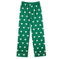 thumbnail image 3 of Rciityk Womens Loungewear Set - Valentines Day Cute Heart Print Button Up Long Sleeve with Long Pants Pjs Sets - Pajama Sets for Women 2 Piece, 3 of 6