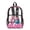 Axolotl Heart Polka Dot, variant on Xoenoiee French Bulldog Paw Print Clear Backpack for Middle School Teens 17" Heavy Duty Waterproof PVC See Through Transparent Bookbag, Large Capacity School Bag with Adjustable Straps for Girls