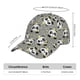 thumbnail image 2 of Fotbe Panda With Crown And Stars Gorro Clásico de Béisbol, Gorra Ajustable con Broche Snapback, Gorro de Exterior de Algodón Suave, 2 of 6