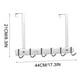 thumbnail image 3 of Organizador de puerta resistente de acero inoxidable | Perchero de acero 304 para abrigos, toallas y ropa | Capacidad de 50 kg para la entrada del dormitorio y el baño | Paquete de 1, 3 of 7