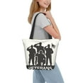 thumbnail image 7 of Haiem Veterans Day Pattern Shoulder Bag - Durable and Spacious Tote Bag,Versatile Shopping Bag, 7 of 7