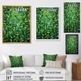 thumbnail image 4 of Designart "Tales of Tarragon Herbs IV" Floral Framed Wall Art - Traditional Green Herbs Bedroom Framed Canvas Wall Art, 4 of 6