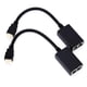 thumbnail image 1 of Répéteur d'extension et de balun Ethernet LAN HDMI 30\xa0M sur RJ45 CAT5e CAT6 jusqu'à 1080p, 1 of 4