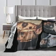 thumbnail image 5 of Kevin Rock Rapper Gates Blanket Soft Cozy Lightweight Warm Throw Blanket Bedroom Sofa Decorations All Seasons Blankets 60"X50", 5 of 6