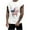 White I, variant on IROINNID Round Neckline Work Out Tops For Men Sleeveless Sports Tank Tops Vest Pullover Graphic Print Tops