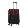 thumbnail image 3 of Haiem Red Glitter1 Luggage Cover Printed Suitcase Covers for Luggage Elastic Washable Suitcase Protector Fits 18-32 Inch Luggage-Large, 3 of 9